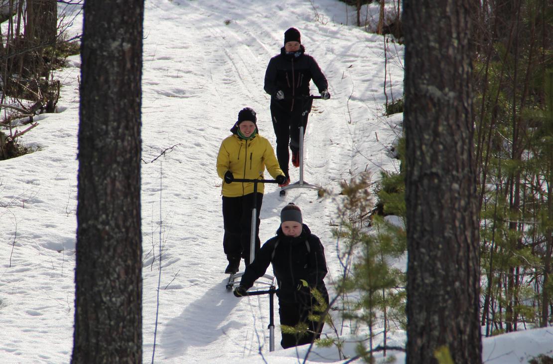Potkuriretkel&auml;iset reitill&auml;