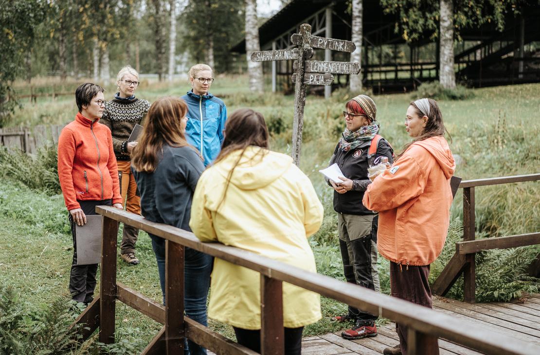 Mets&auml;mieliretkel&auml;iset yhdess&auml;