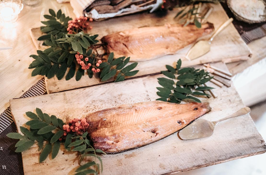 Loimulohet tarjoiluvalmiina.