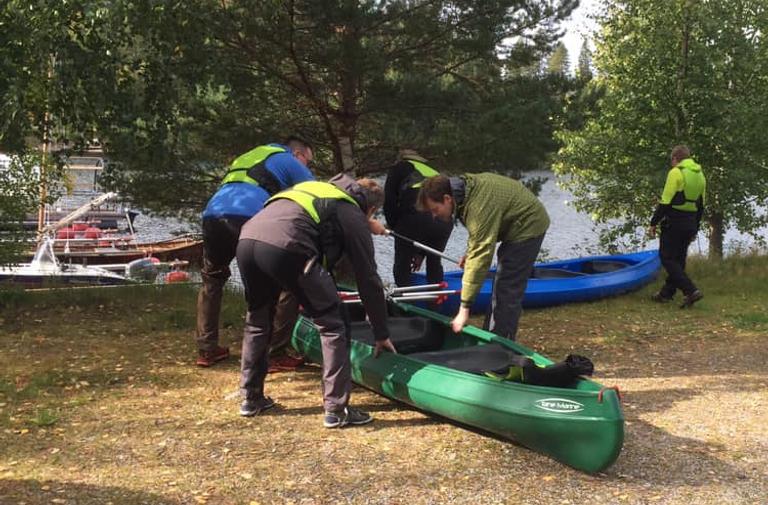 Yuma kanootit Petkelj&auml;rvi Ilomantsi