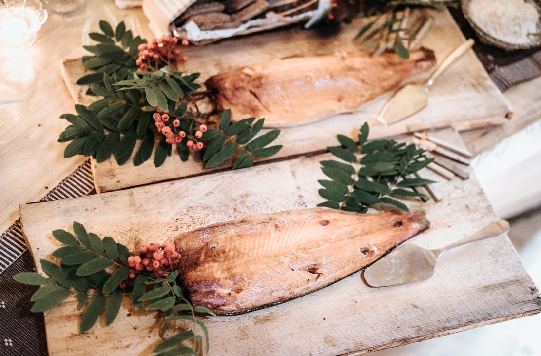 Loimulohet tarjoiluvalmiina.