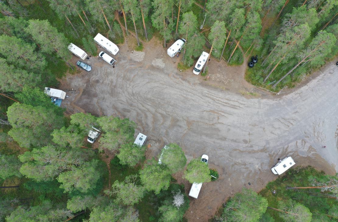 Petkeljärven kansallispuisto, caravanalue